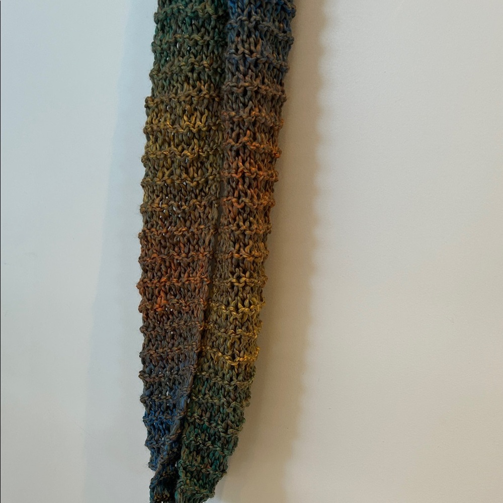 Multicolor Knit Scarf - Picture 4 of 6